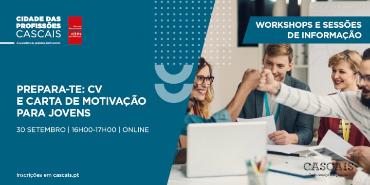 PREPARA-TE: CV E CARTA DE MOTIVAÇÃO