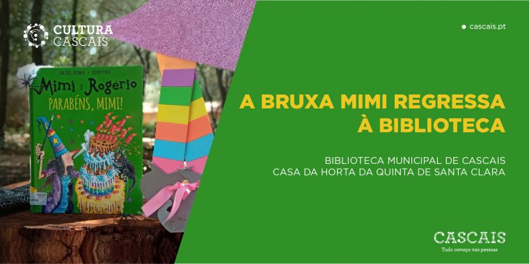 A bruxa Mimi regressa à biblioteca