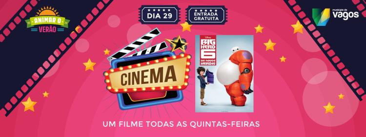 Cinema Infantil “Big Hero 6 – Os Novos Heróis” 