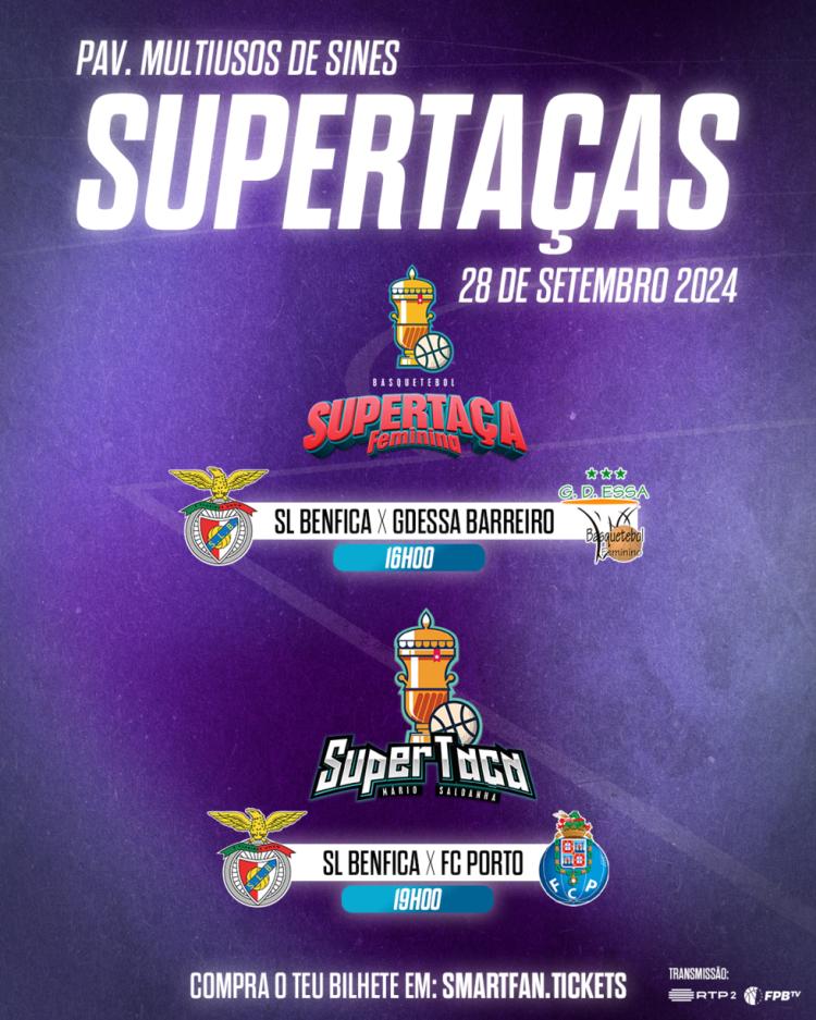 Supertaças de Basquetebol 2024