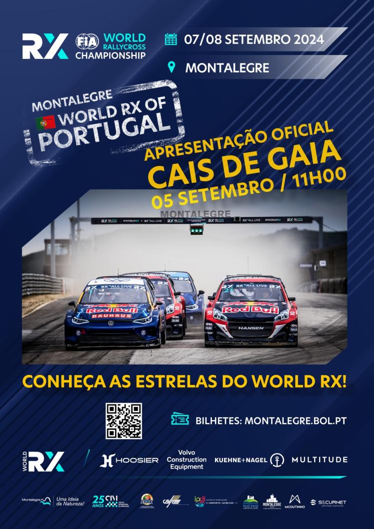 Mundial Rallycross 2024 | Apresentação no Cais de Gaia