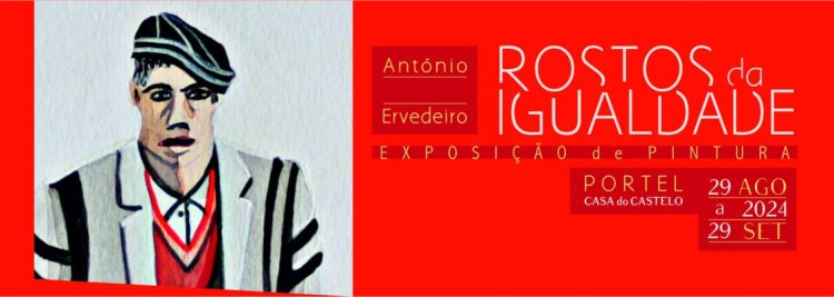 Exposição de Pintura: “Rostos de Igualdade” de António Ervedeiro