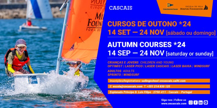 CURSOS DE VELA - OUTONO 2024