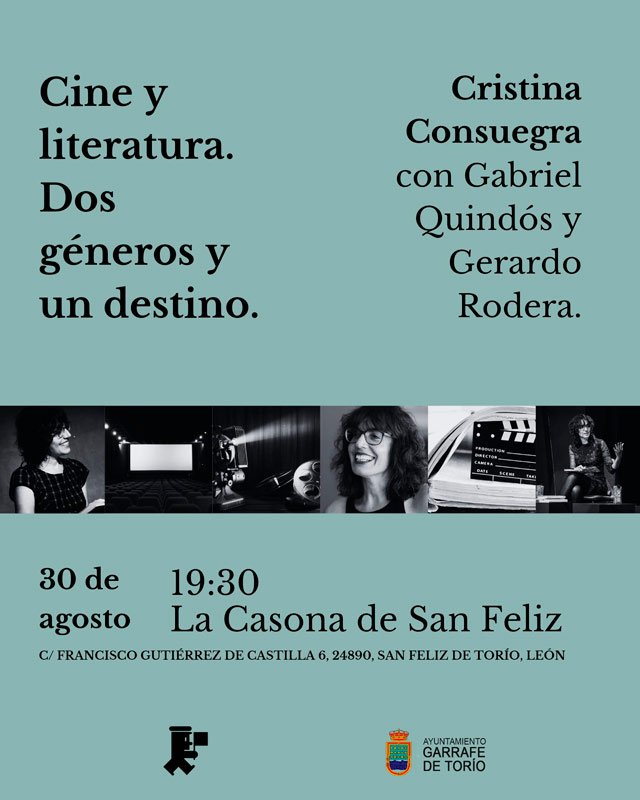 «Cine y literatura. Dos géneros y un destino». La Casona. San Feliz de Torío.