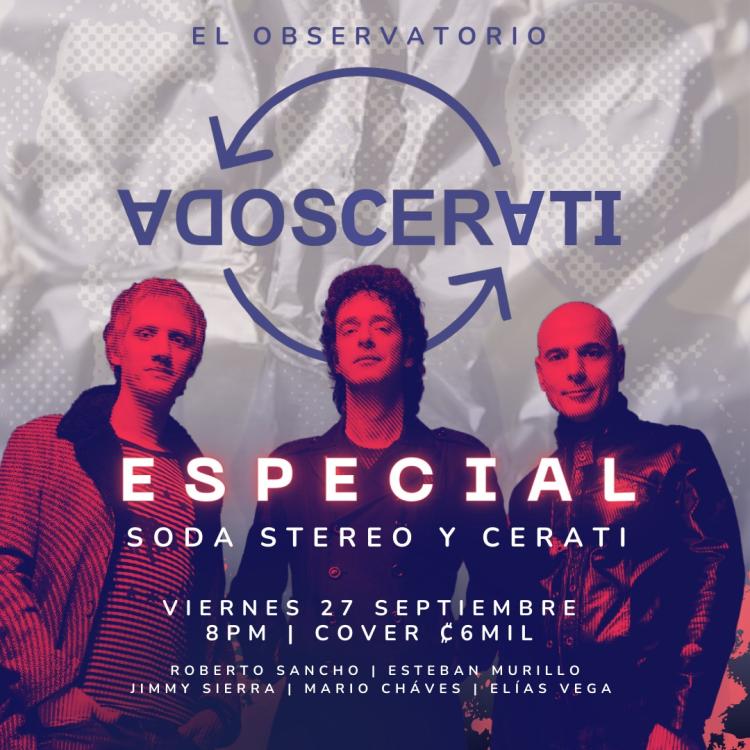 Especial Soda Stereo & Cerati.