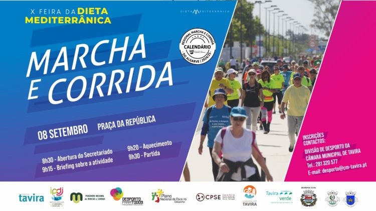 Marcha e Corrida - X Feira da Dieta Mediterrânica