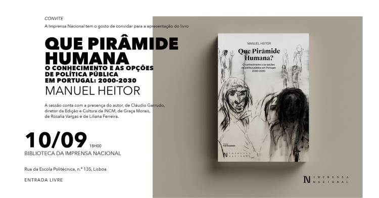 Apresentação do livro Que Pirâmide Humana de Manuel Heitor