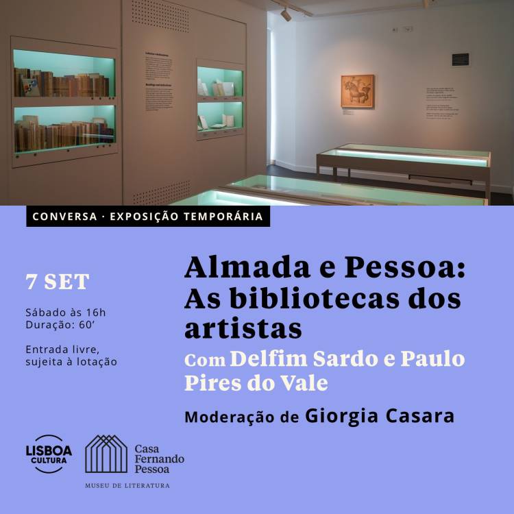 Almada e Pessoa: As bibliotecas dos artistas