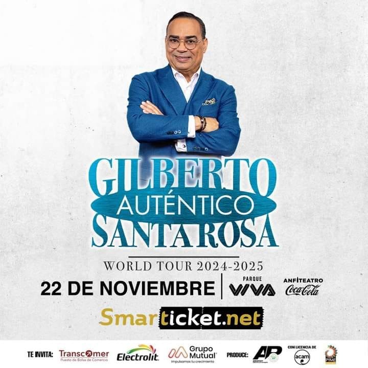 Gilberto Santa Rosa en Costa Rica (2024)