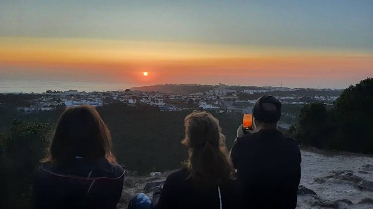 Pôr do Sol no Monte de São Brás | Nazaré