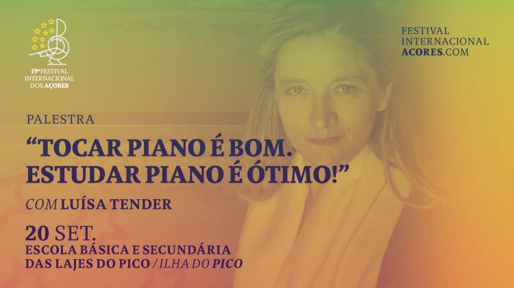 Palestra 'Tocar piano é Bom. Estudar piano é Ótimo'