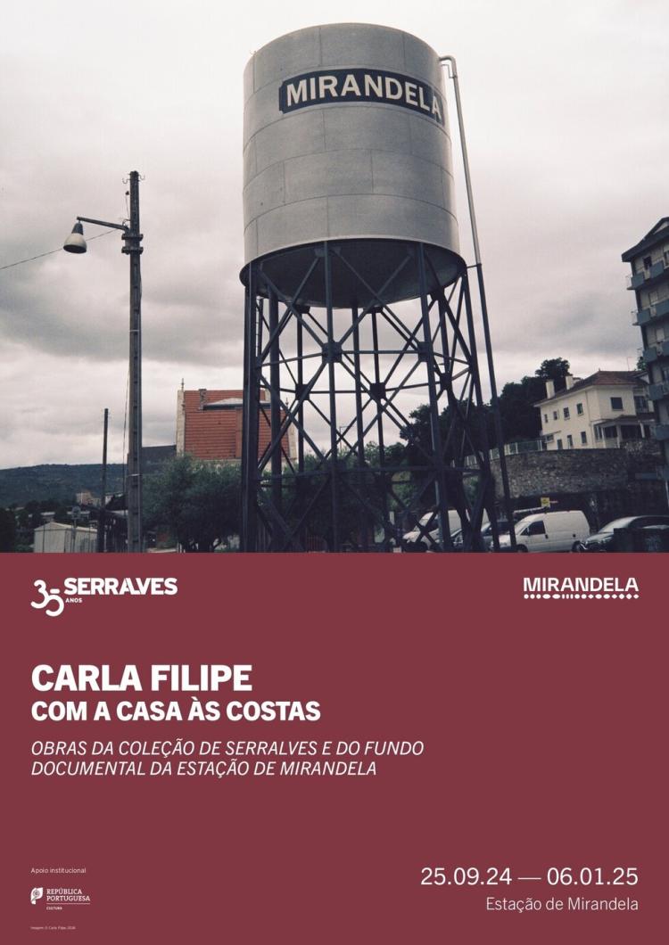 Exposição Carla Filipe 'Com a casa às costas' - Obras da Coleção de Serralves e do Fundo Documental da Estação de Mirandela