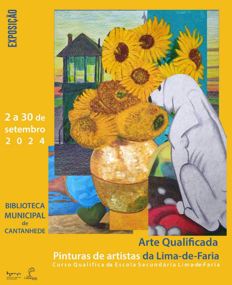 Exposição 'Arte qualificada - pinturas de artistas da Lima-de-Faria'