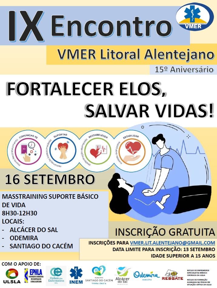 IX Encontro VMER Litoral Alentejano