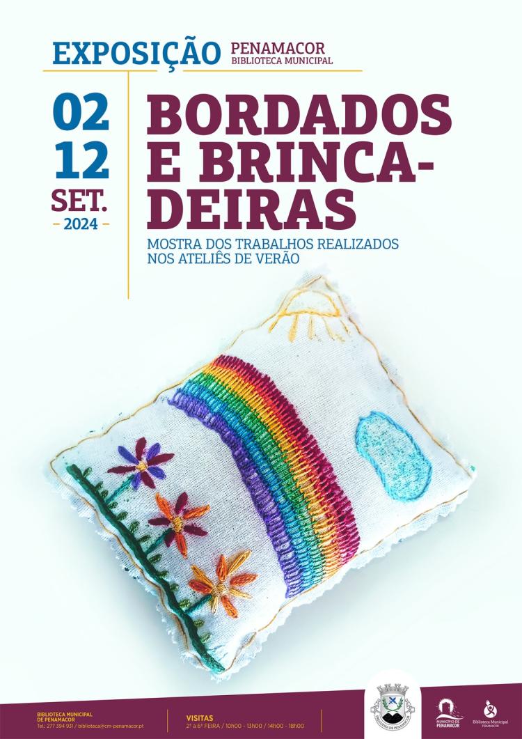 Exposição 'Bordados e Brincadeiras'