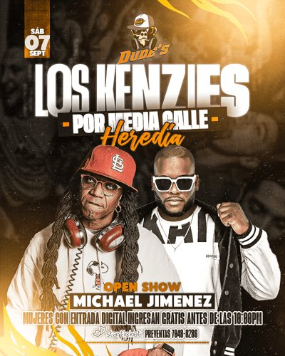 Los Kenzies por Media Calle - Heredia