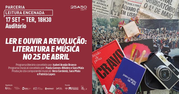 Ler e ouvir a Revolução: literatura e música no 25 de Abril