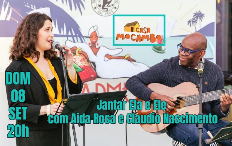 Jantar Ela e Ele com Aida Rosa e Claudio Nascimento