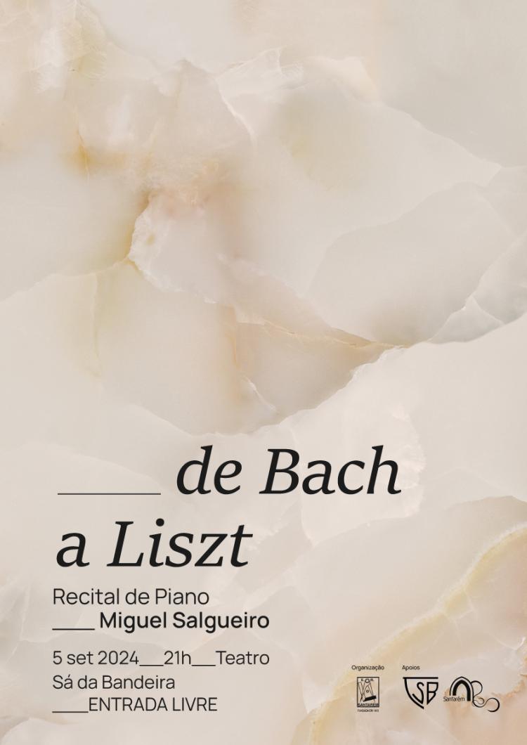 De Bach a Liszt - Recital de Piano