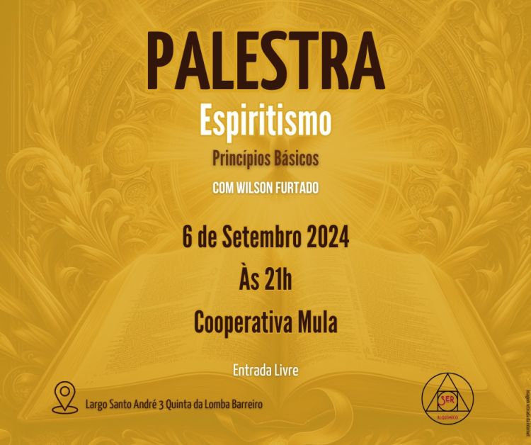 Palestra: Espirtismo - Princípios Básicos