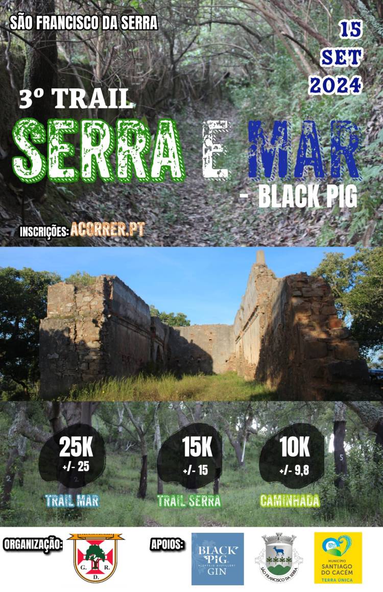 3.º Trail Serra e Mar – Black Pig