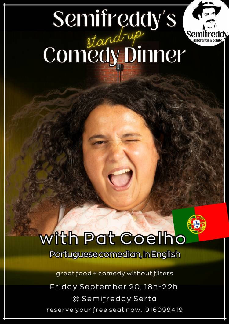 Semifreddy's Stand-Up Comedy Dinner - with Pat Coelho