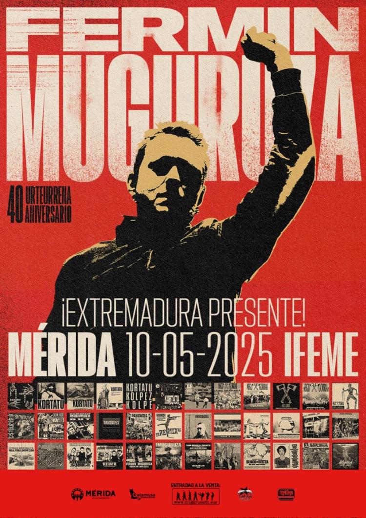 Concierto de Fermín Muguruza ’40 aniversario’