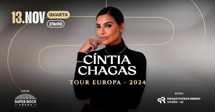 Oratória da elegância com Cintia Chagas - 13 Novembro, 21:00