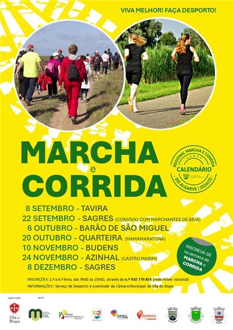 Marcha e Corrida - setembro a dezembro de 2024