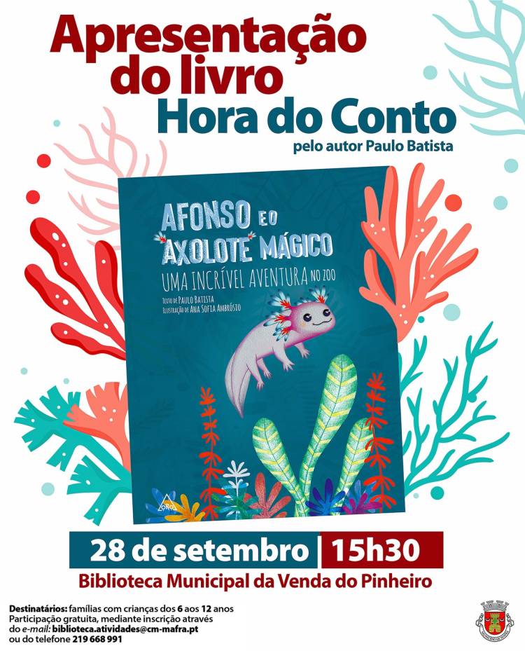 Apresentação do Livro 'Afonso e o Axolote Mágico'