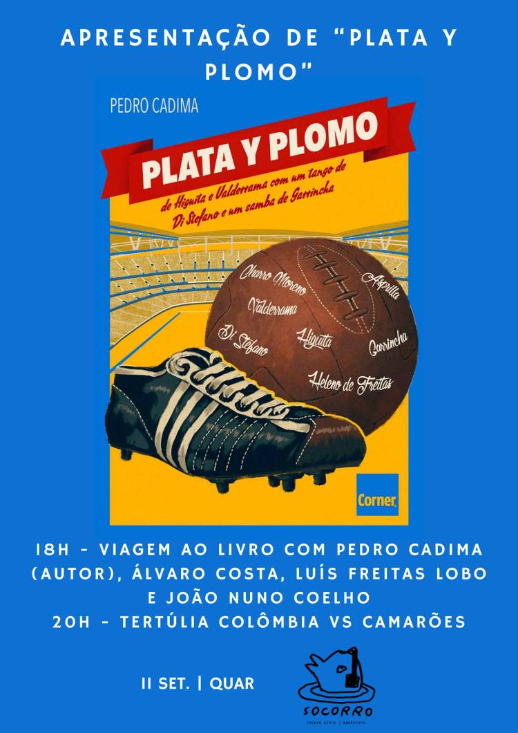 Apresentação do livro Plata y Plomo, Pedro Cadima