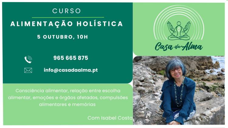 Curso de Alimentação Holística com Isabel Costa