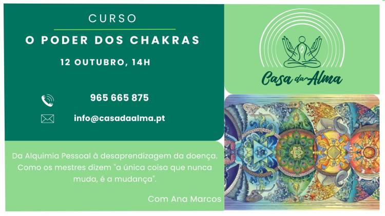 Curso o Poder dos Chakras com Ana Marcos