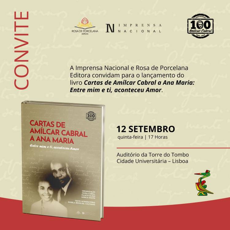 Apresentação do livro “Cartas de Amílcar Cabral a Ana Maria: Entre mim e ti, aconteceu Amor”