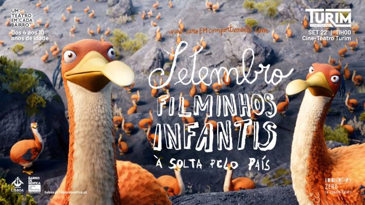 Filminhos Infantis á solta no Cine Teatro Turim