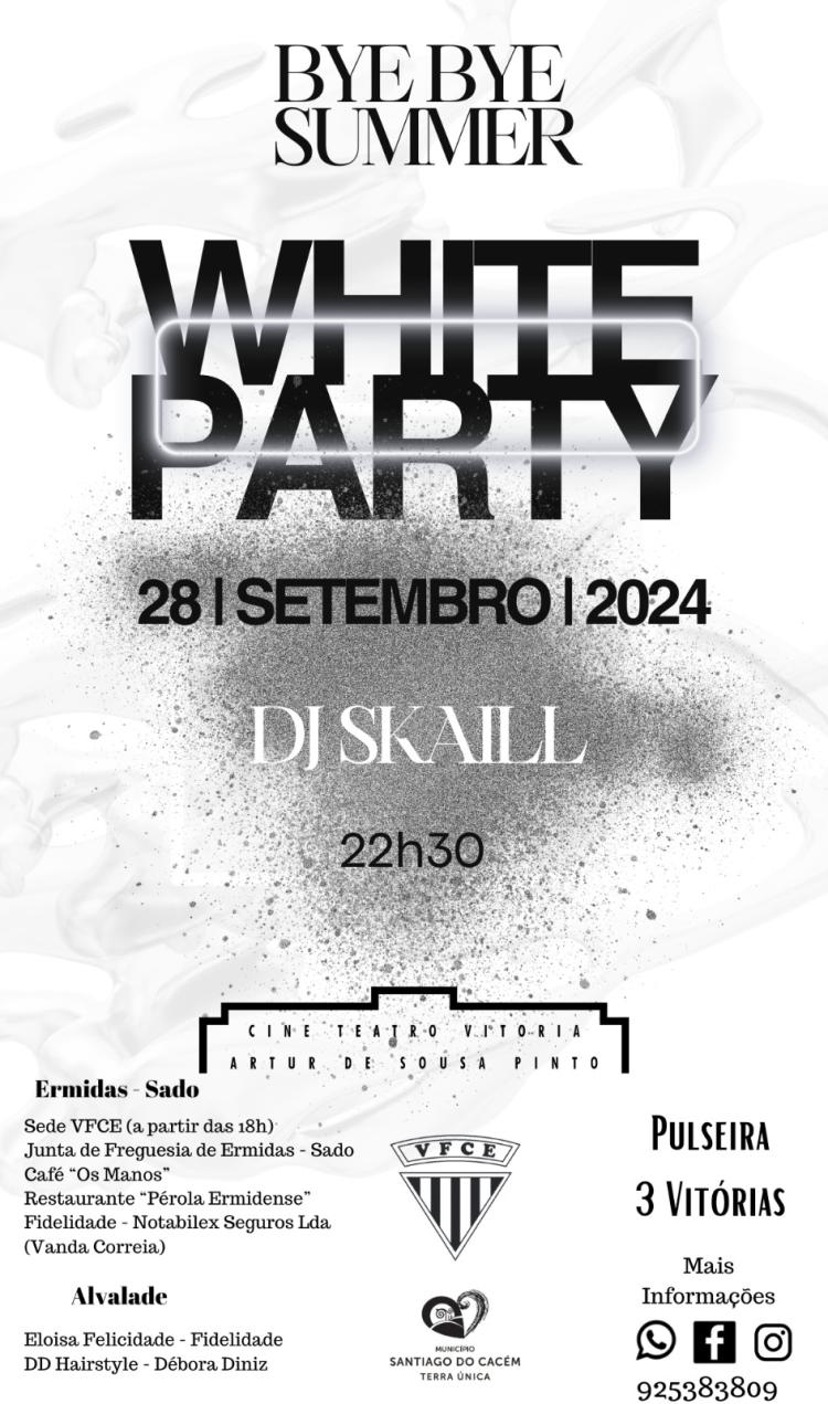 White Party em Ermidas-Sado