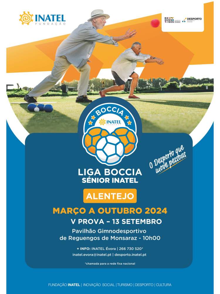 V Prova da Liga Boccia Sénior INATEL – Alentejo | 13 setembro