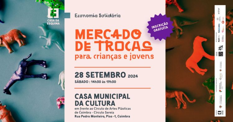 Mercado de Trocas para Crianças e Jovens