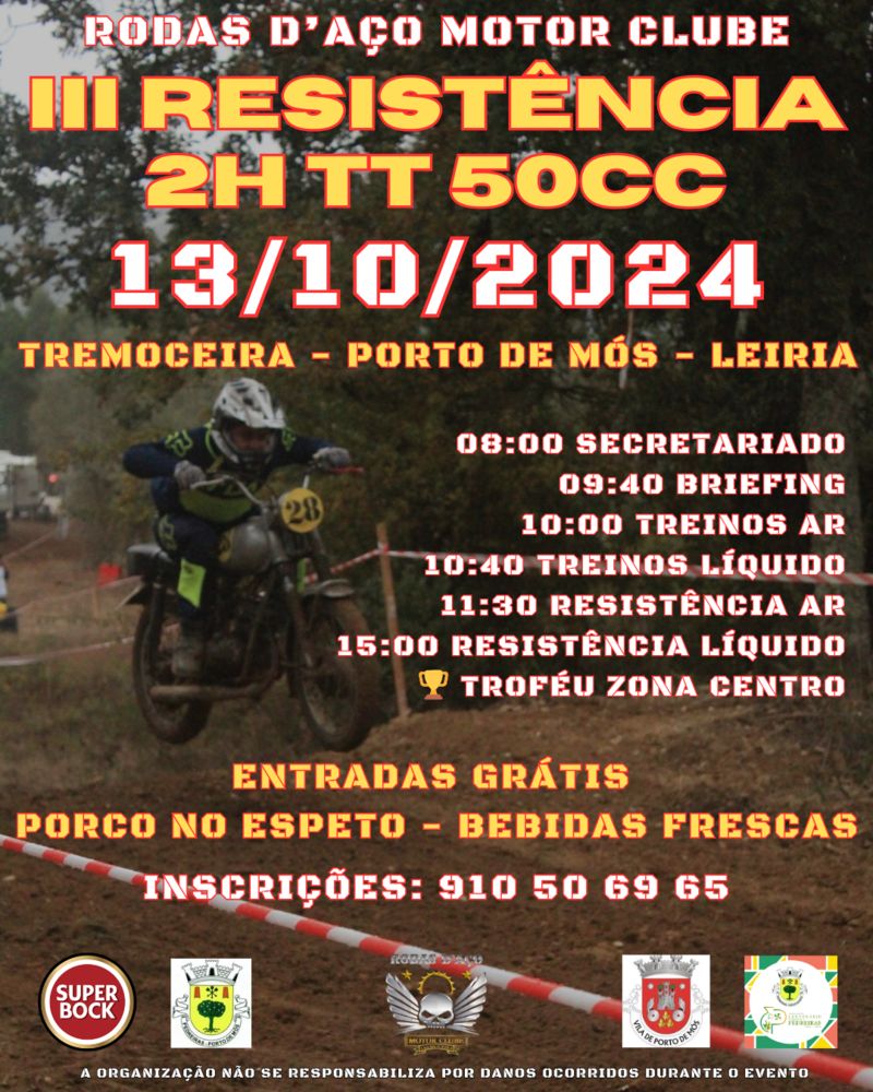 III Resistência TT 2h 50cc Tremoceira