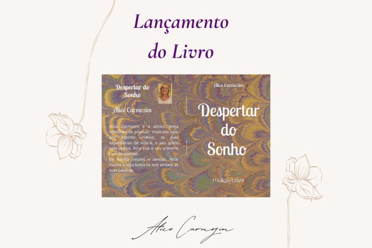 Lançamento do livro “Despertar do Sonho”