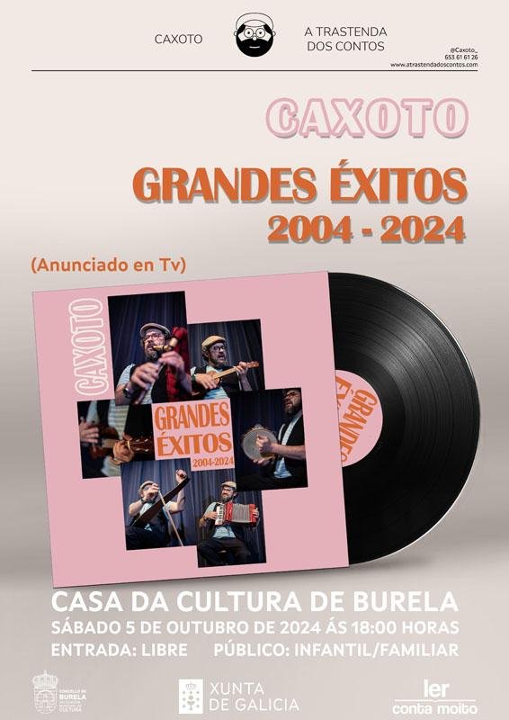 Caxoto: Grandes éxitos 2004-2024