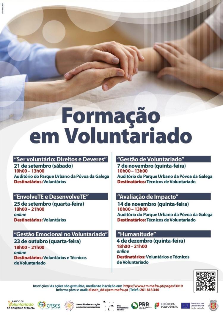 Formação em Voluntariado