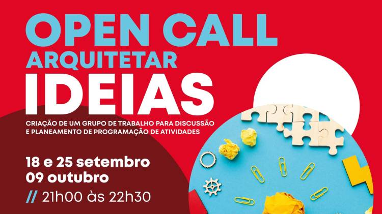 OPEN CALL: ARQUITETAR IDEIAS