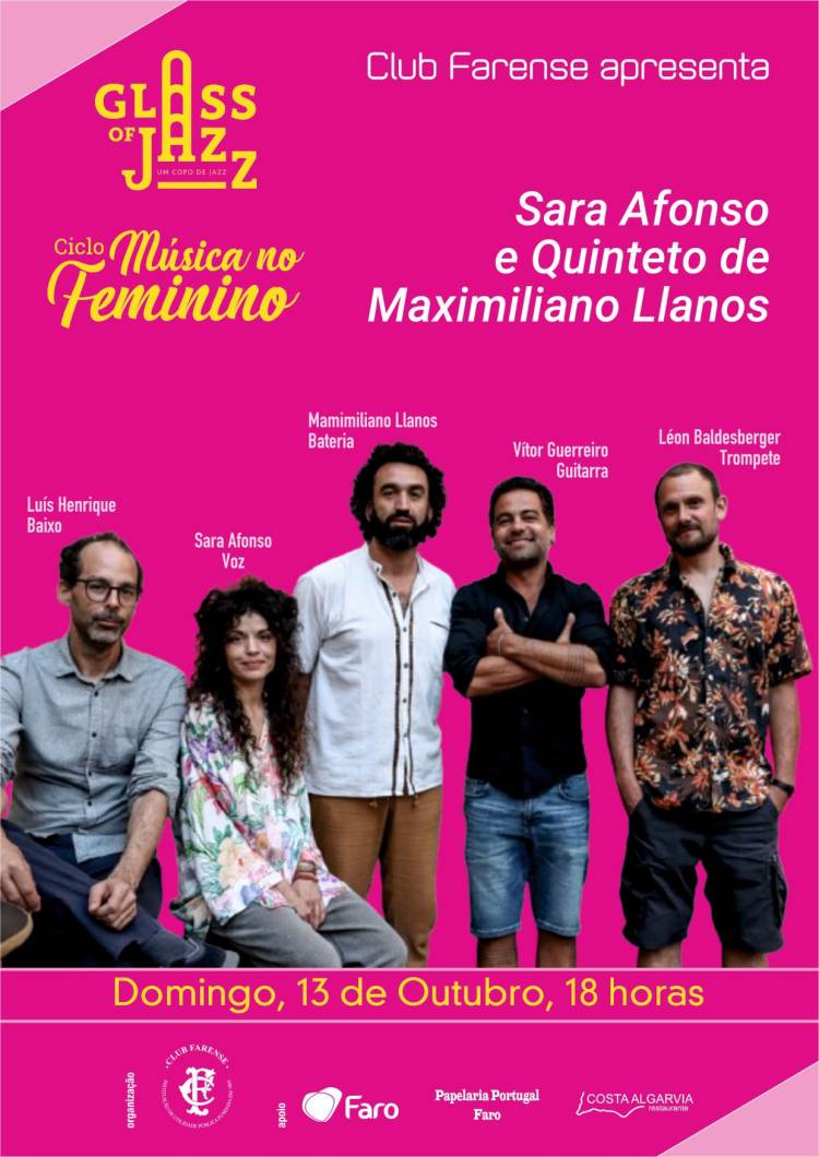 Glass of Jazz - Sara Afonso e Quinteto de Jazz