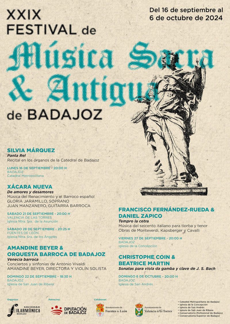 Amandine Beyer & Orquesta Barroca de Badajoz. Venecia Barroca