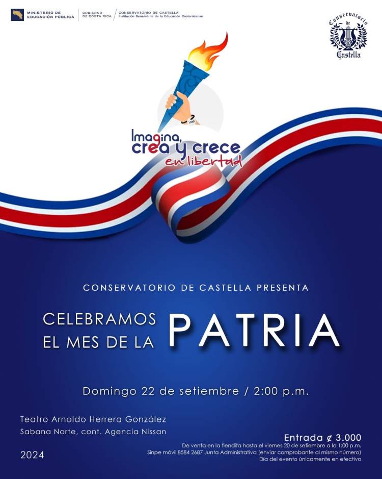 "Celebramos el mes de la Patria"