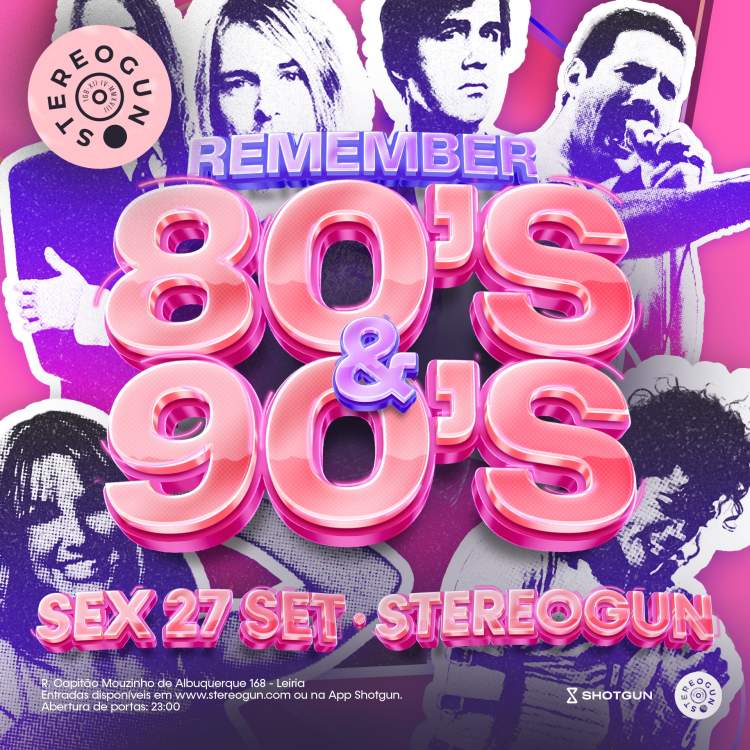 REMEMBER 80’S & 90’S na Stereogun