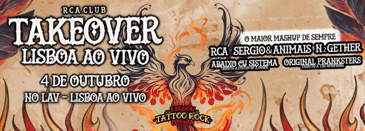 RCA Club TAKE OVER Lisboa Ao Vivo 