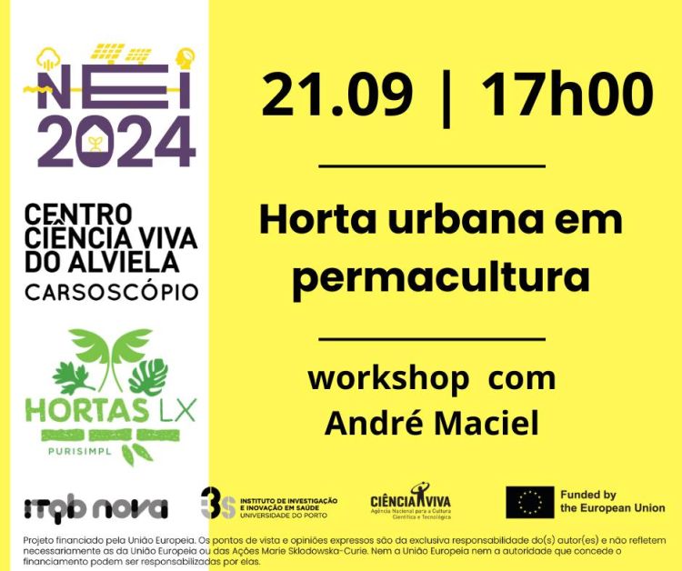 Horta urbana em permacultura (workshop)