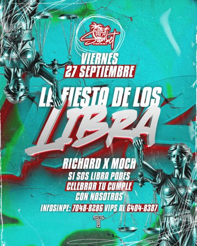 Fiesta General Signo Libra - Cartago